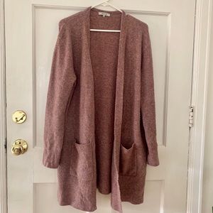Super soft Madewell long cardigan size M